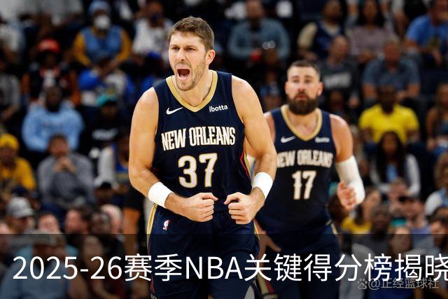 2025-26赛季NBA关键得分榜揭晓：亚历山大师独占鳌头